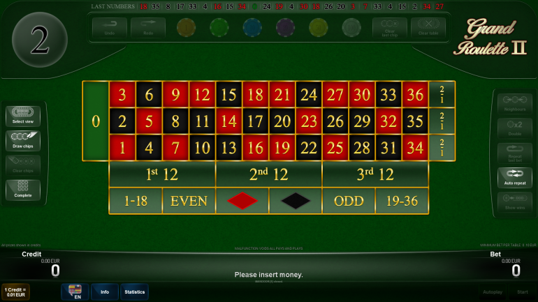 Grand Roulette Novomatic Grand Roulette Novomatic