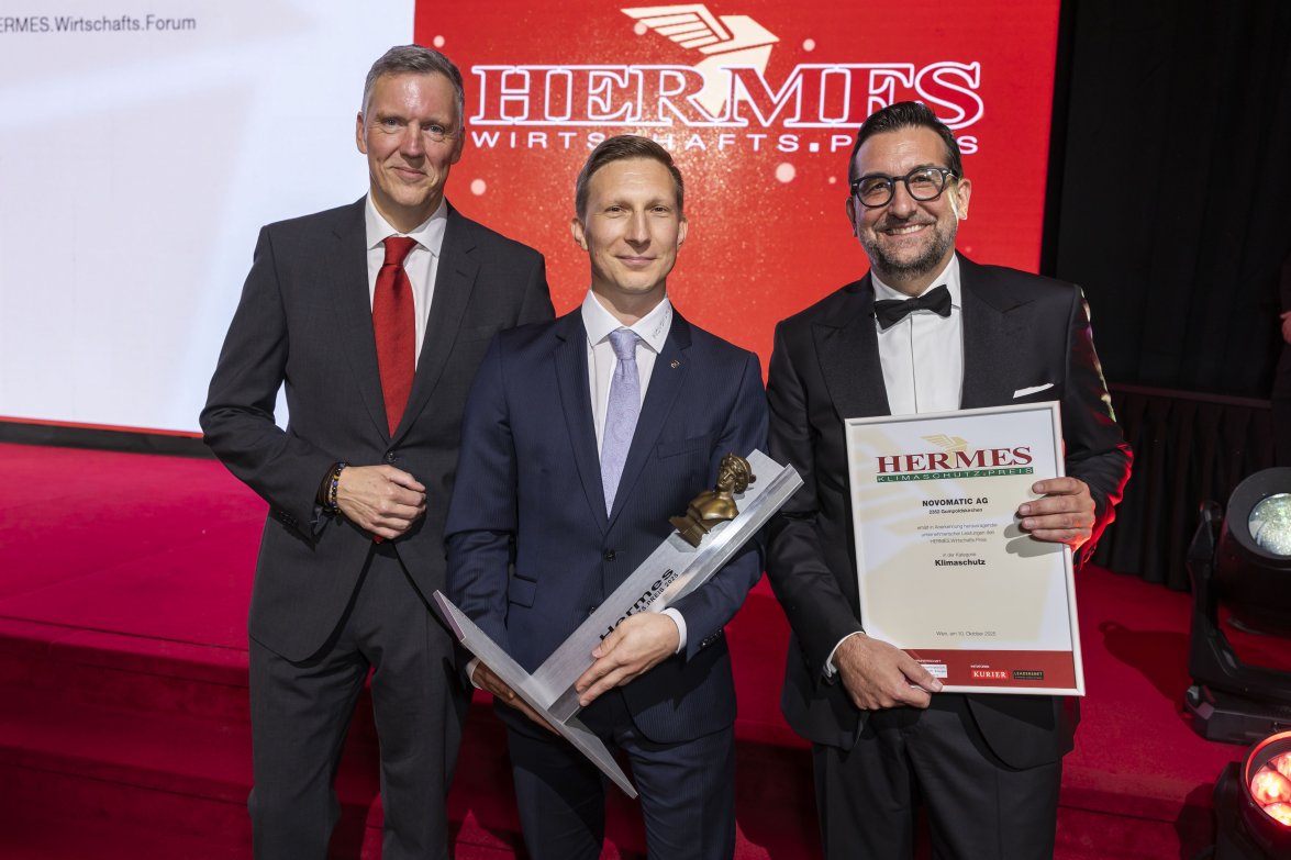 Preisverleihung des Hermes Klimaschutzpreises