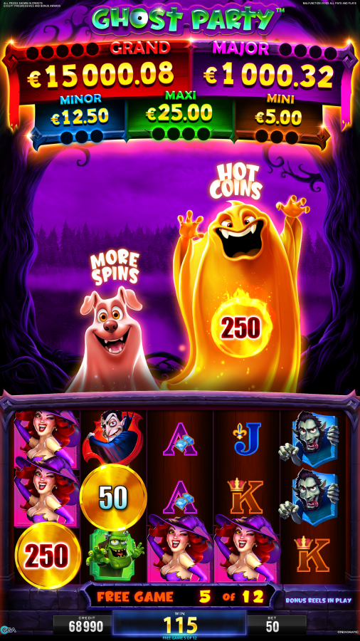 Ghost Party free game hot coins