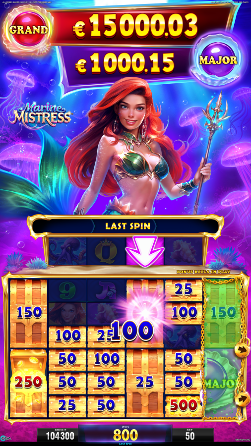 Marine Mistress lock n spin collect