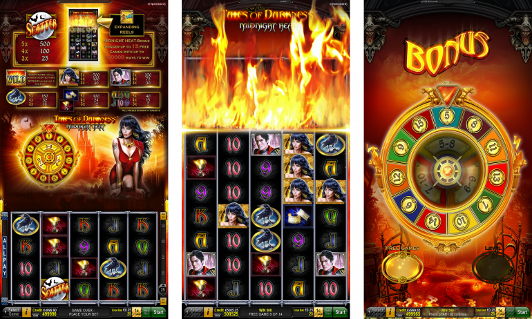 Tales of Darkness Midnight Heat Slot Machine Tales of Darkness Midnight Heat Slot Machine
