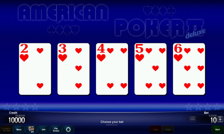 American poker sales