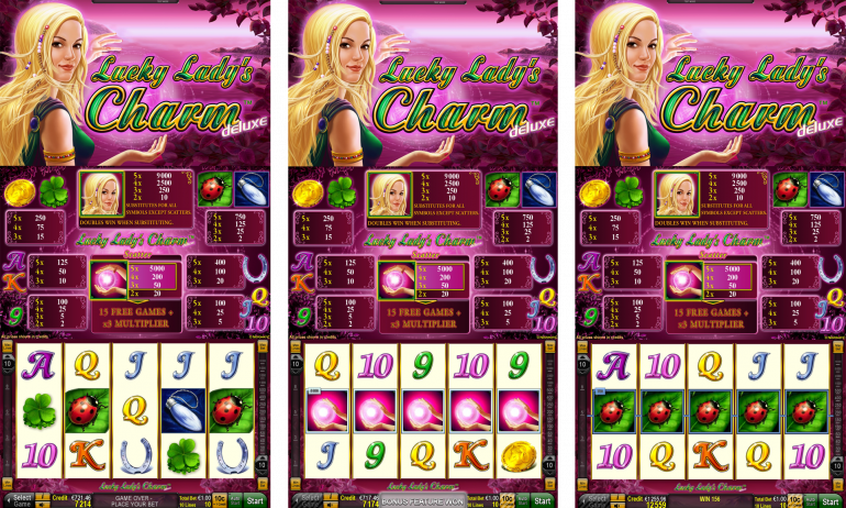 lucky ladys charm deluxe casino slot