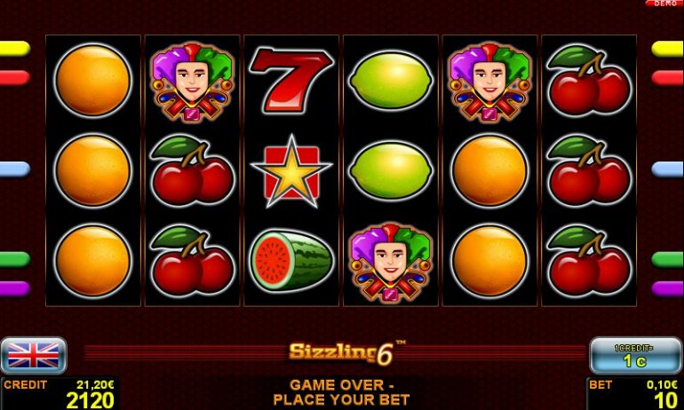Free sizzling slot games