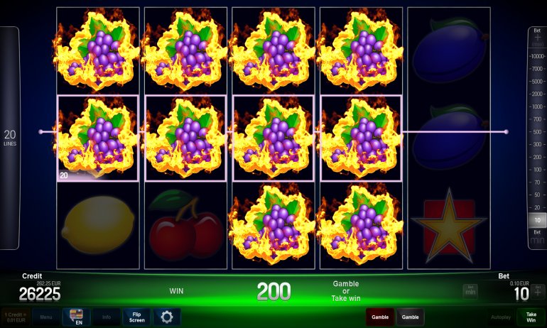 Blazing Fruits slot